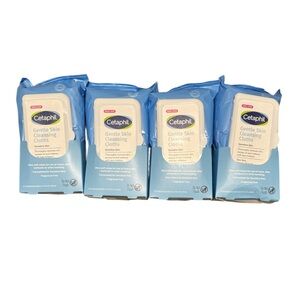 Cetaphil Gentle Skin Cleansing Cloths Lot Bundle Of 4